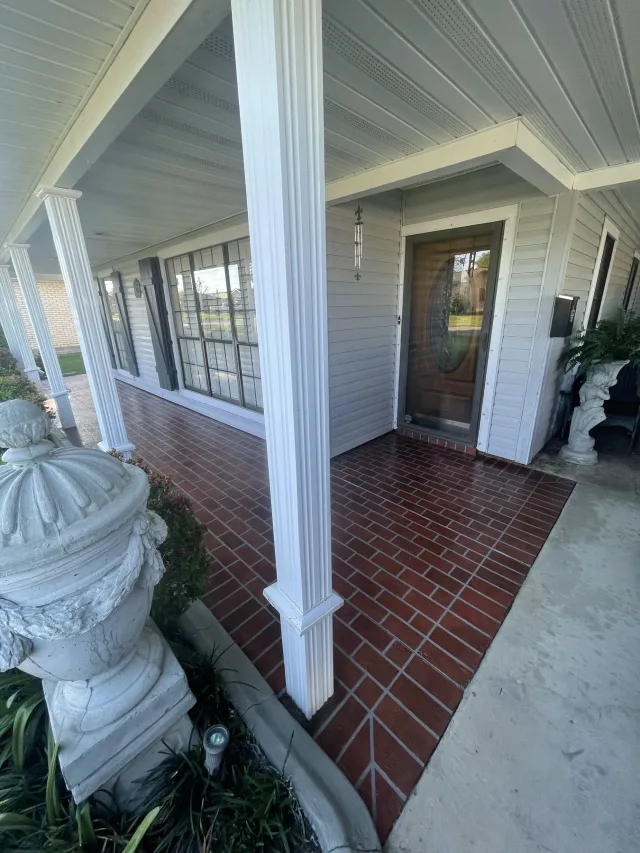 20+ Year Decorative Overlay Refurbishment by Decorative Concrete of South Louisiana.